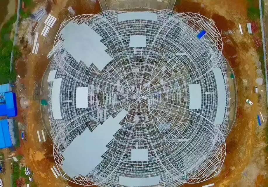 泊头体育馆网架